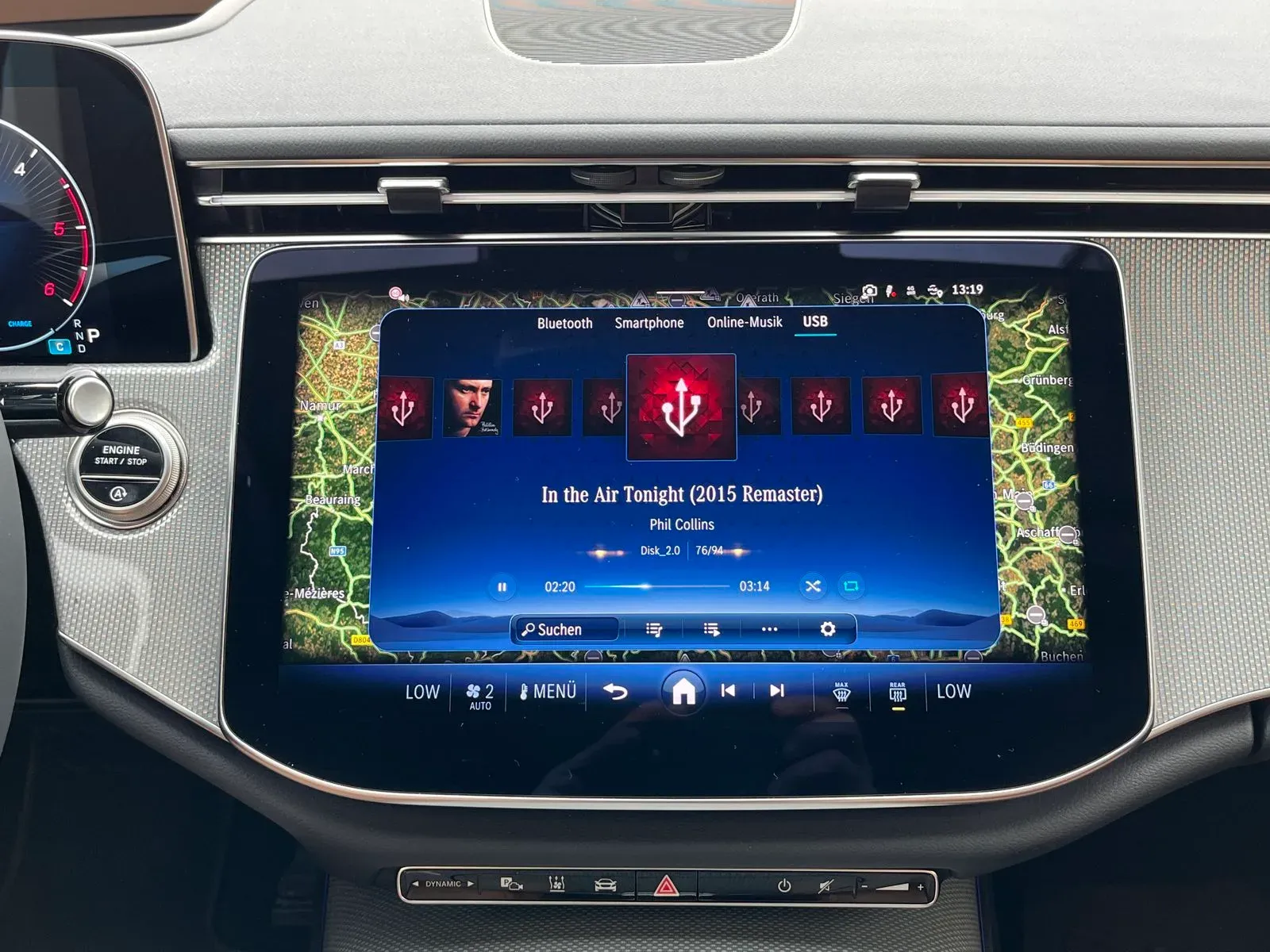 Mercedes E-Klasse S214 - Basic Audiosystem