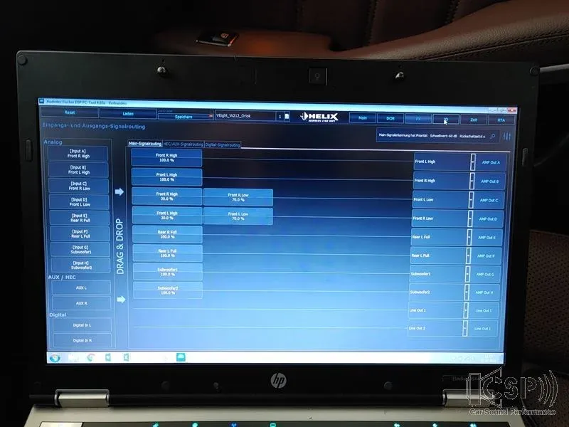 Mercedes Benz E Klasse - Hifi Premium Soundsystem