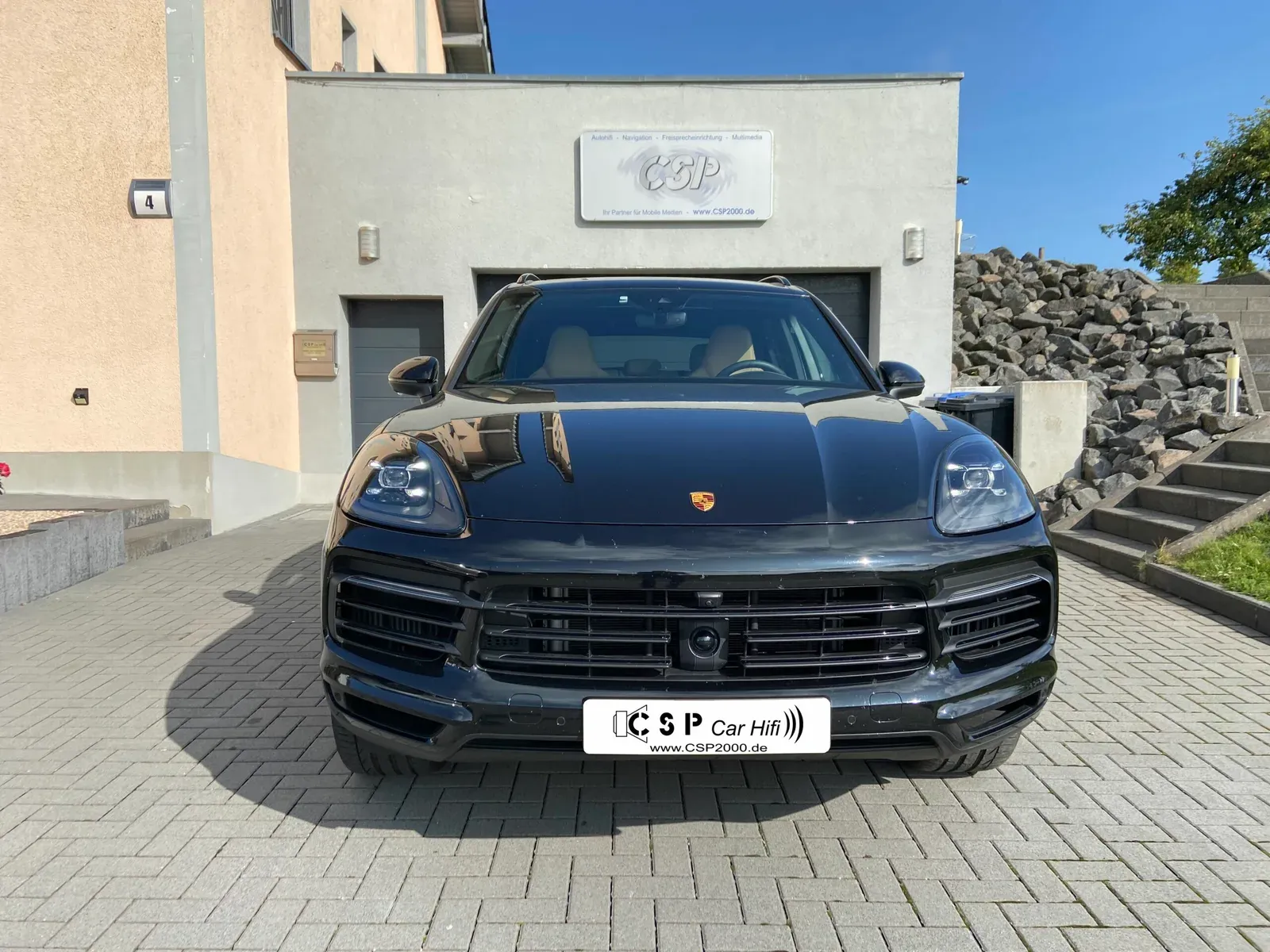 Porsche Cayenne 9YA - Soundsystem Nachrüstung CSP Car Hifi bei CSP2000