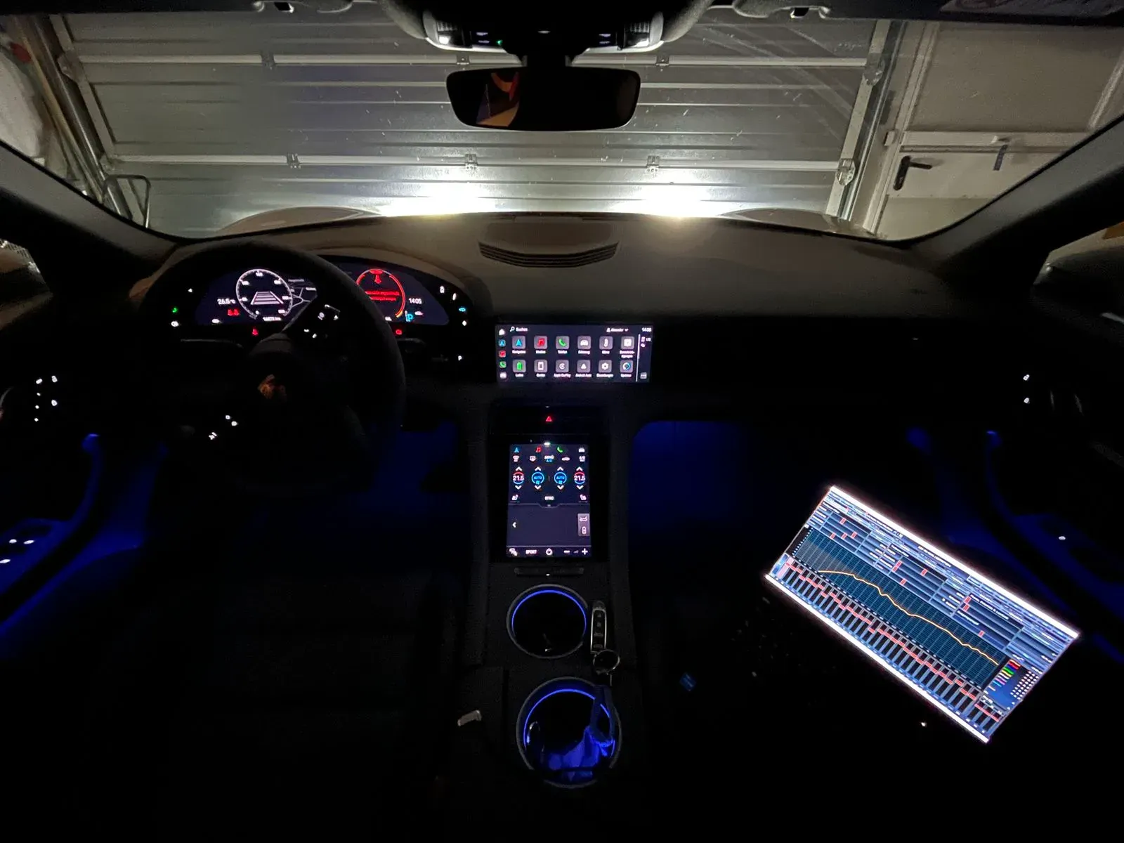Porsche Taycan J1 - Sound System Upgrade CSP Car Hifi