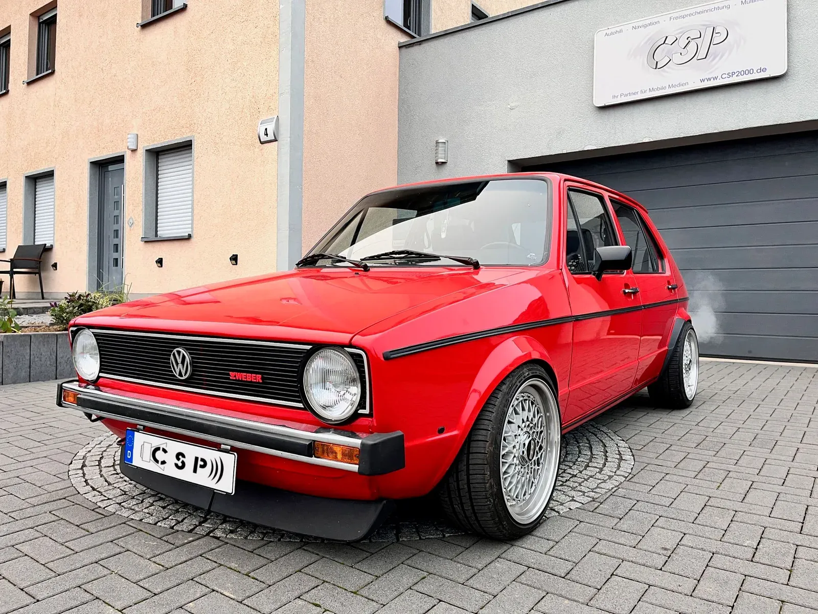 VW Golf1 GLS Sound System Upgrade / CSP Car Hifi bei CSP2000