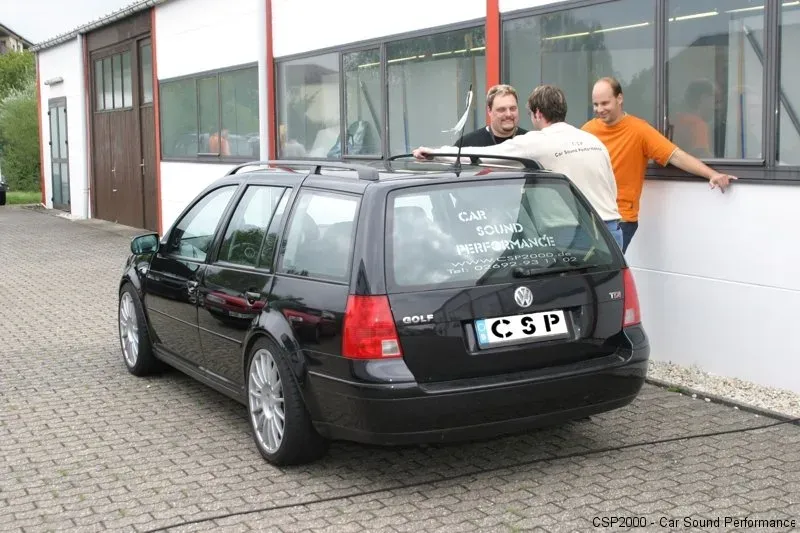 VW Golf 4 Car Hifi Komplett Soundsystem by CSP Car Audio Eifel bei CSP2000