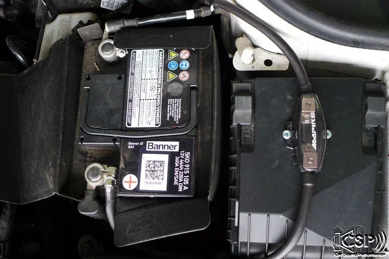 VW Golf 6 Subwoofer Upgrade / Car Hifi Einbauservice CSP Nürburgring