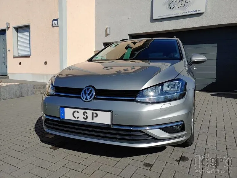 VW Golf 7 DSP Hifi Anlage mit Subwoofer bei CSP2000