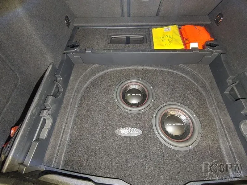 VW Golf 7 DSP Hifi Anlage mit Subwoofer