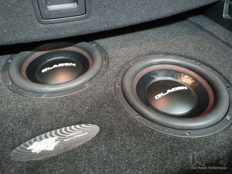 VW Golf 7 DSP Hifi Anlage mit Subwoofer
